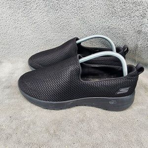 Skechers Shoes Womens Size 8 Go Walk Black Slip On Walking Sneakers